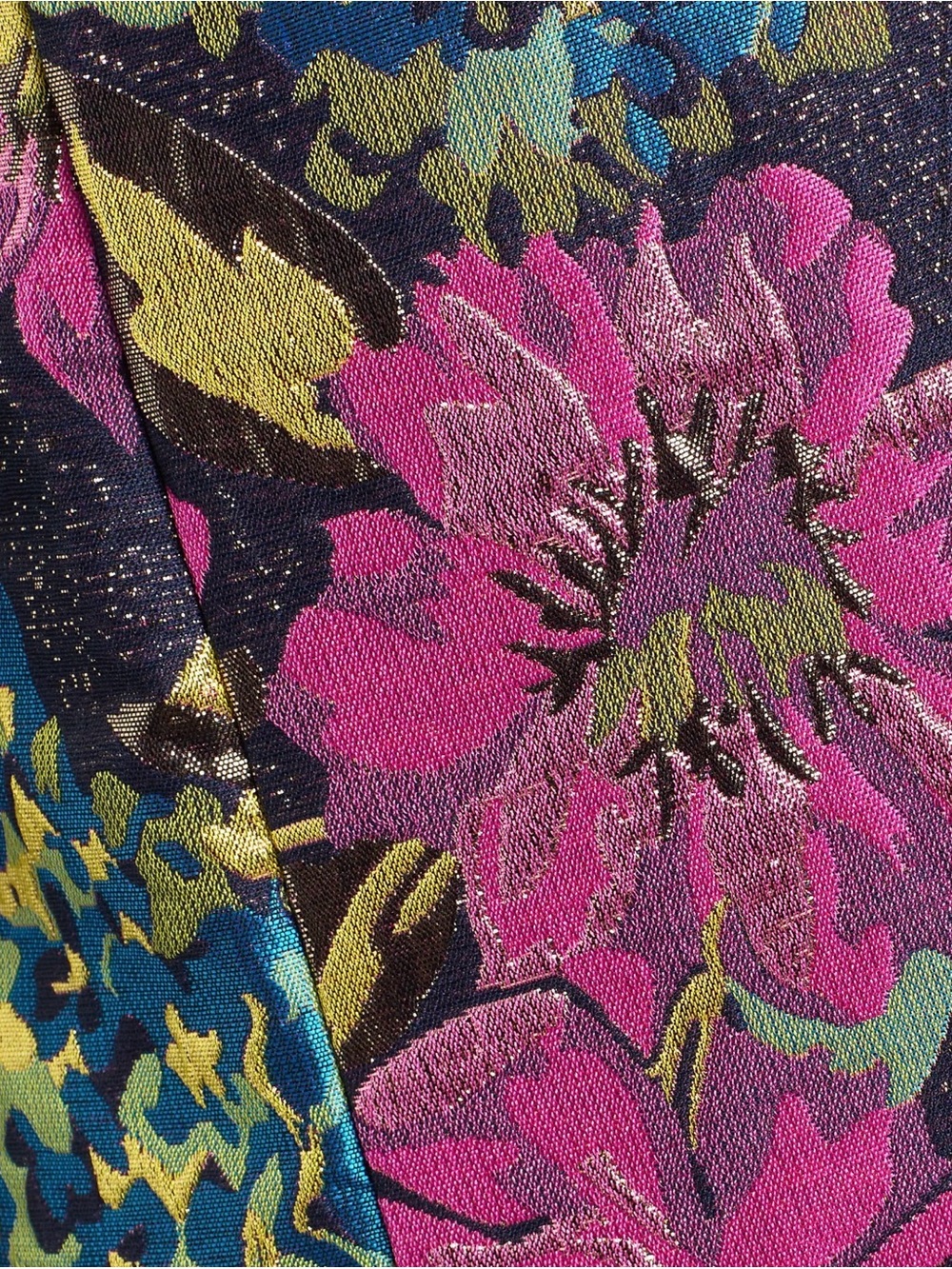 NWT Lilly Pulitzer Booker Brocade Floral Puff-Sleeve Romper/Mini Dress Size 14 - Picture 8 of 8